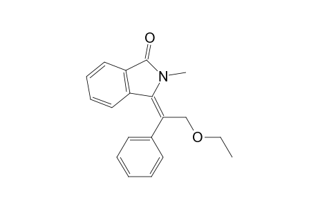 (Z)-3-(2-ethoxy-1-phenylethylidene)-2-methylisoindolin-1-one