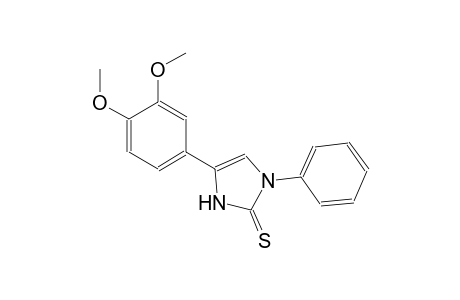 2H-imidazole-2-thione, 4-(3,4-dimethoxyphenyl)-1,3-dihydro-1-phenyl-