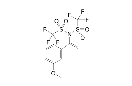 1,1,1-Trifluoro-N-(1-(3-methoxyphenyl)vinyl)-N-((trifluoromethyl)sulfonyl)methanesulfonamide