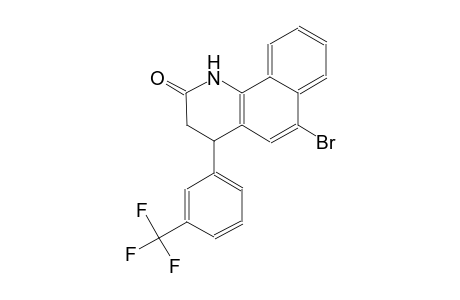 6-bromo-4-[3-(trifluoromethyl)phenyl]-3,4-dihydrobenzo[h]quinolin-2(1H)-one