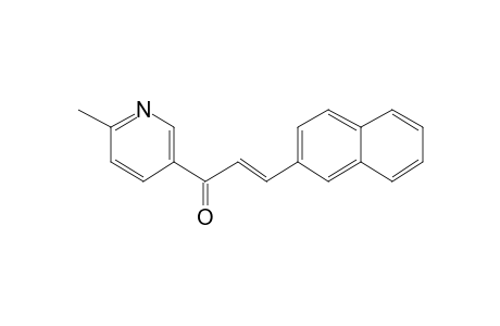 1-(6-Methyl-3-pyridyl)-3-(2-naphthyl)-2-propen-1-one