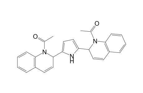 2,5-Bis(1-acetyl-1,2-dihydro-2-quinolyl)pyrrole