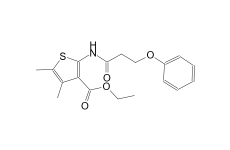 Ethyl 4,5-dimethyl-2-[(3-phenoxypropanoyl)amino]-3-thiophenecarboxylate