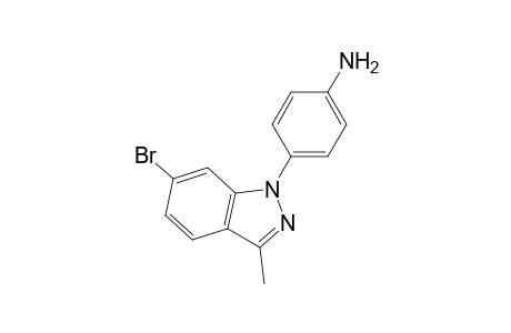 1-(p-Aminophenyl)-3-methyl-6-bromo-1H-indazole