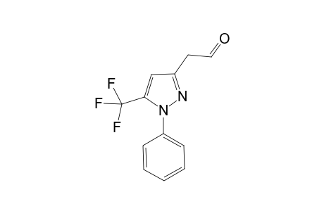 2-[1-Phenyl-5-(trifluoromethyl)-1H-pyrazol-3-yl]acetaldehyde