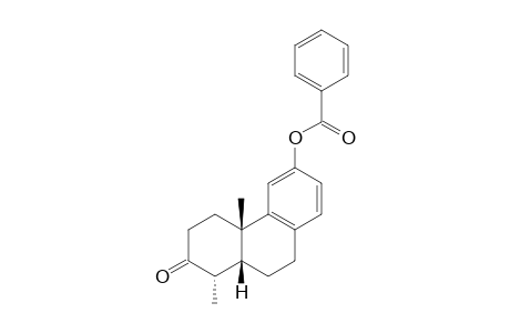 3-Oxo-18-nor-5.beta.-podocarpa-8,11,13-trien-12-yl Benzoate