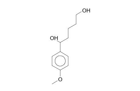 1-(4-Methoxyphenyl)-1,5-pentanediol