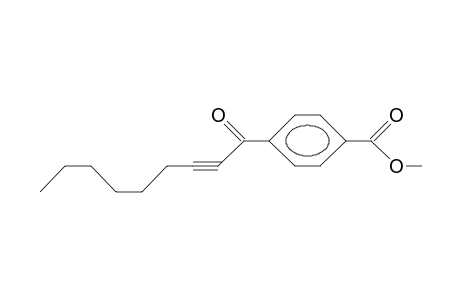 4-(1-Oxo-2-nonynyl)-benzoic acid, methyl ester