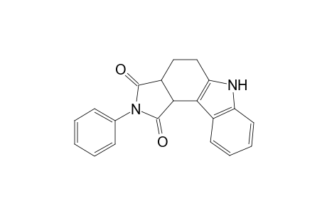 Pyrrolo[3,4-c]carbazole-1,3(2H,3aH)-dione, 4,5,6,10c-tetrahydro-2-phenyl-