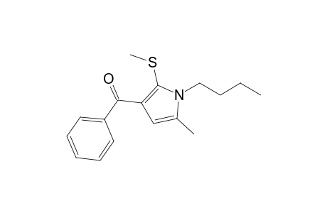 (1-butyl-5-methyl-2-methylsulfanyl-pyrrol-3-yl)-phenyl-methanone