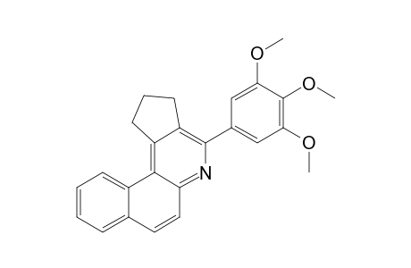 4-(3,4,5-Trimethoxy-phenyl)-2,3-dihydro-1H-benzo[f]cyclopenta[c]quinoline