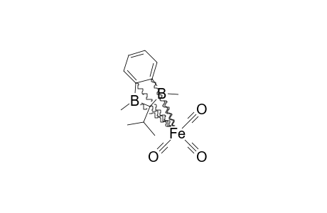 (ETA-(5)-2,3-BENZO-1,4-DIHYDRO-1,4,6,6-TETRAMETHYL-1,4-DIBORAFULVENE)-TRICARBONYL-IRON