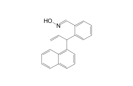 (E)-O-[1-(1-Naphthyl)prop-2-enyl]benzaldehyde oxime