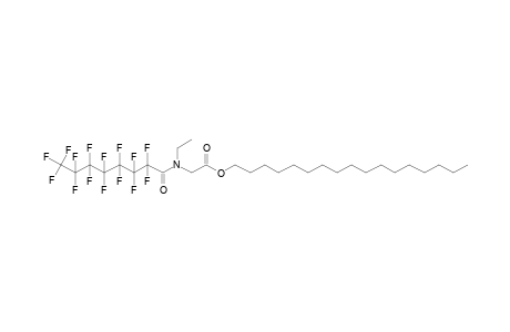 Glycine, N-ethyl-N-pentadecafluorooctanoyl-, heptadecyl ester