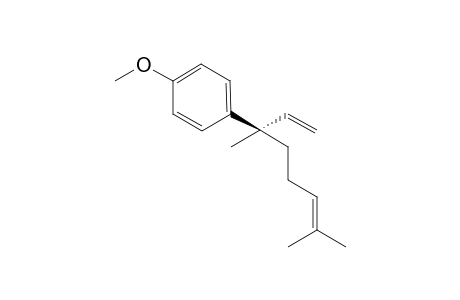 (R)-(-)-3,7-Dimethyl-3-(4-methoxyphenyl)octa-1,6-diene