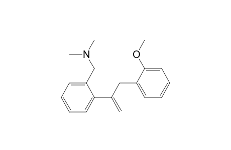 Benzenemethanamine, 2-[1-[(2-methoxyphenyl)methyl]ethenyl]-N,N-dimethyl-