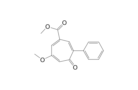 5-(Methoxycarbonyl)-3-methoxy-7-phenylcyclohepta-2,4,6-trien-1-one
