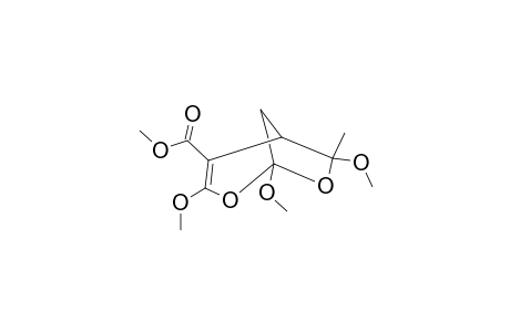Methyl-1,3,6-trimethoxy-6-methyl-2,7-dioxa-bicyclo-[3.2.1]-oct-3-ene-4-carboxylate