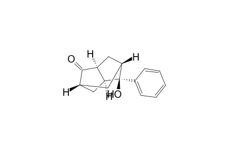 (1R,3S,5R,6R 7S)-6-Hydroxy-6-phenyltricyclo[3.3.1.0(3,7)]nonan-2-one