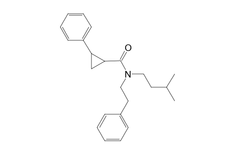 Cyclopropanecarboxamide, 2-phenyl-N-(2-phenylethyl)-N-isopentyl-
