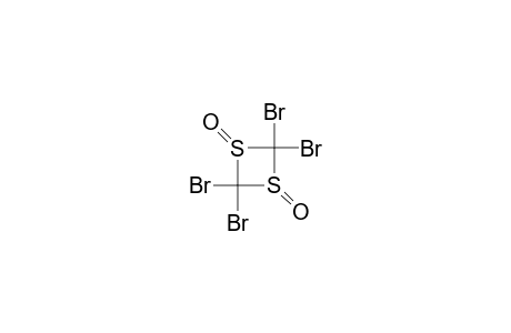1,3-Dithietane, 2,2,4,4-tetrabromo-, 1,3-dioxide