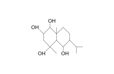 1b,2a,4b,6b-Tetrahydroxy-eudesmane