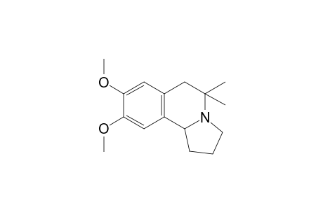 8,9-dimethoxy-5,5-dimethyl-2,3,6,10b-tetrahydro-1H-pyrrolo[2,1-a]isoquinoline