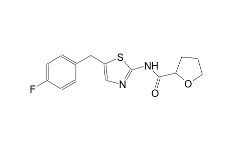 2-furancarboxamide, N-[5-[(4-fluorophenyl)methyl]-2-thiazolyl]tetrahydro-