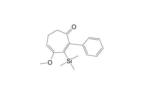 4-Methoxy-2-phenyl-3-trimethylsilyl-1-cyclohepta-2,4-dienone