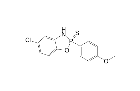 5-Chloro-2,3-dihydro-2-(4-methoxyphenyl)-3H-benzo[1,3,2]oxazaphosphole-2-sulfide