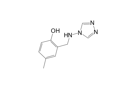 4-Methyl-2-[(4H-1,2,4-triazol-4-ylamino)methyl]phenol