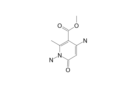 1,4-DIAMINO-6-METHYL-5-METHOXYCARBONYLPYRIDIN-2-ONE