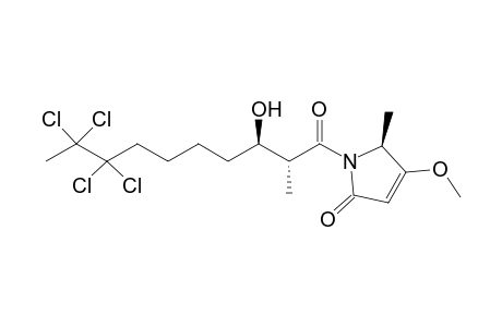 (2'R,3'R,5S)-1-(3'-Hydroxy-2'-methyl-8',8',9',9'-tetrahydrodecanoyl)-4-methoxy-5-methyl-3-pyrrolin-2-one