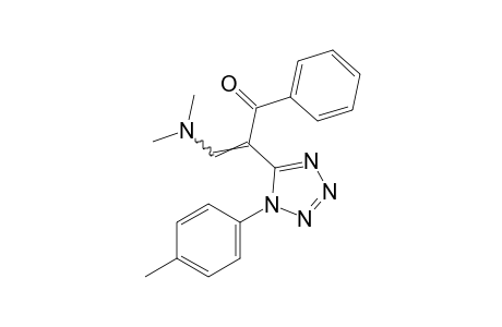 3-(dimethylamino)-2-(1-p-tolyl-1H-tetrazol-5-yl)acrylophenone