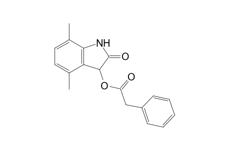 3-Benzyloxycarbonyl-4,7-Dimethyl-3H-indol-2(3H)-one