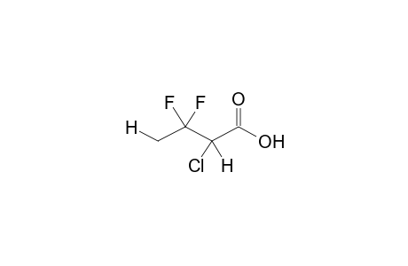 2-CHLORO-3,3-DIFLUOROBUTYRIC ACID