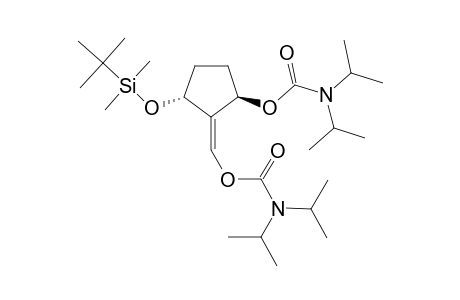 TRANS-(-)-[1R,3R,2(1E)]-3-(TERT.-BUTYLDIMETHYLSILYLOXY)-2-[1-(N,N-DIISOPROPYLCARBAMOYLOXY)-2-METHYLIDENE]-CYCLOPENTYL-N,N-DIISOPROPYLCARBAMATE