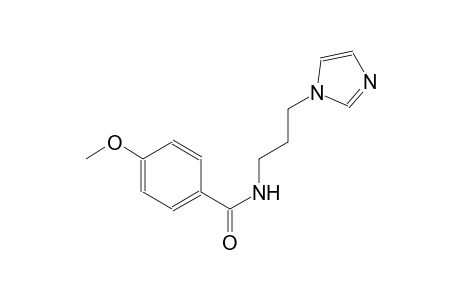 N-[3-(1H-imidazol-1-yl)propyl]-4-methoxybenzamide
