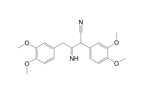 1,3-Bis(3,4-dimethoxyphenyl)-1-cyano-2-imino-1-propene