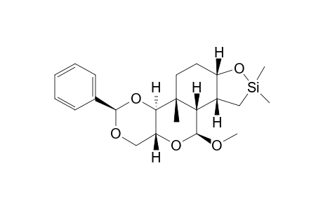 (1R,2S,4R,7R,9S,10S,11R,15S)-9-Methoxy-1,3,3-trimethyl-4-phenyl-3,5,8,14-tetraoxa-13-silatetracyclo[8.7.0.0(2,7).0(11,15)]heptadecane