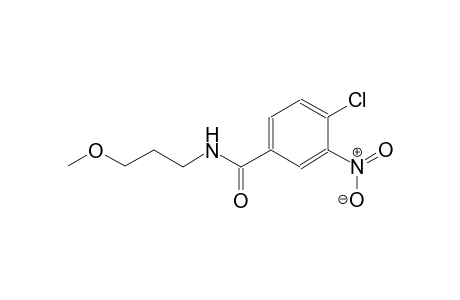 4-chloro-N-(3-methoxypropyl)-3-nitrobenzamide