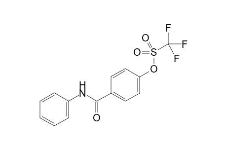 4-(Phenylcarbamoyl)phenyl trifluoromethanesulfonate