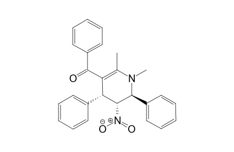 ((4R,5R,6S)-1,2-dimethyl-5-nitro-4,6-diphenyl-1,4,5,6-tetrahydropyridin-3-yl)(phenyl)methanone