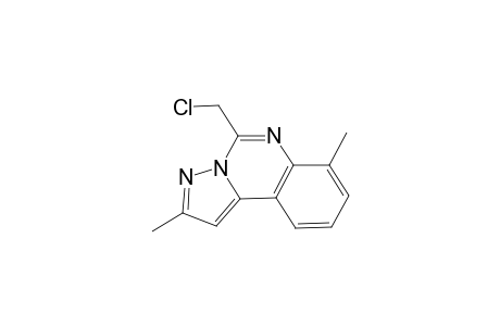 5-(Chloromethyl)-2,7-dimethylpyrazolo[1,5-c]quinazoline