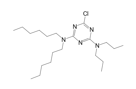 1,3,5-Triazine-2,4-diamine, 6-chloro-N,N-dihexyl-N',N'-dipropyl-