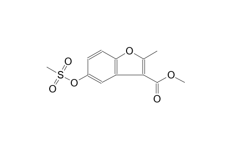 Methyl 2-methyl-5-[(methylsulfonyl)oxy]-1-benzofuran-3-carboxylate