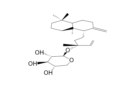 ENT-MANOOL-13-O-BETA-D-XYLOPYRANOSIDE