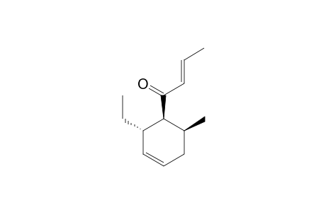 (2E)-1-(rel-(1S,2S,6S)-2-Ethyl-6-methylcyclohex-3-enyl)but-2-en-1-one