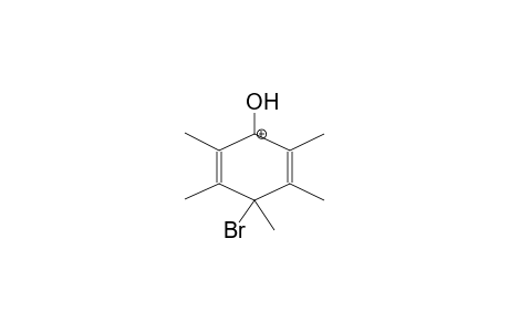 1-BROMO-4-HYDROXYPENTAMETHYLBENZOLONIUM CATION