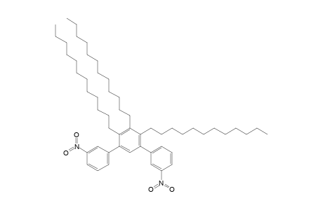 1,3-Bis(3-nitrophenyl)-4,5,6-tri(dodecyl)benzene
